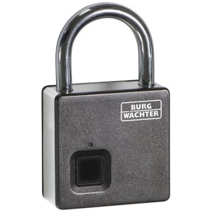 Burg-Wächter Vorhangschloss Scan & Lock 610/53 mit Fingerabdrucksensor.