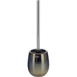 Schwarzer baliv WC-Bürstenhalter aus Keramik mit Farbverlauf.