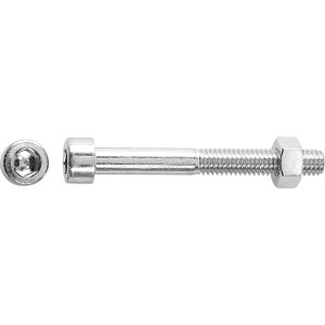 Innensechskantschrauben Linsenkopf Ø 8 mm x 20 mm Stahl 8 Stück