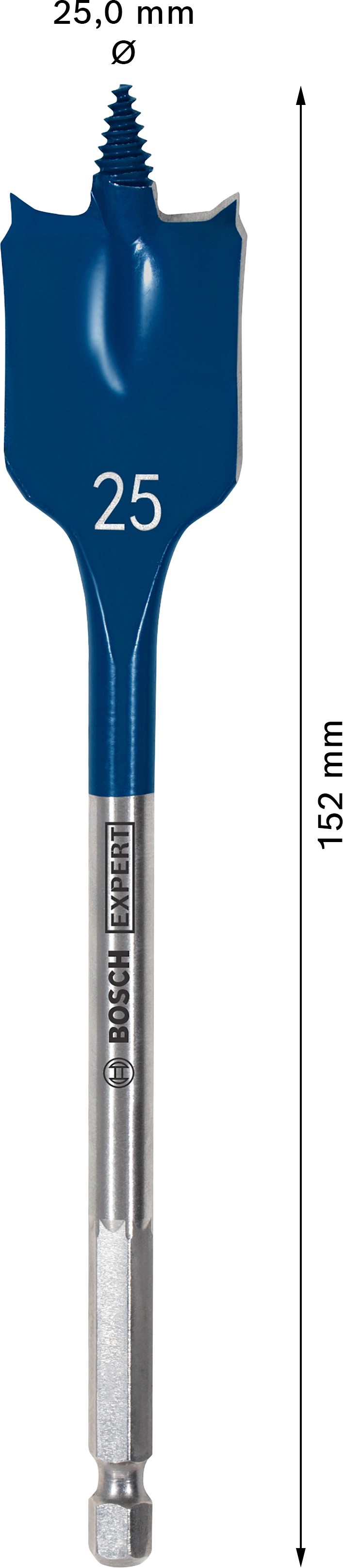 Bosch Expert Selfcut Flachfräsbohrer für Holz Ø 25 mm x 152 mm kaufen ...