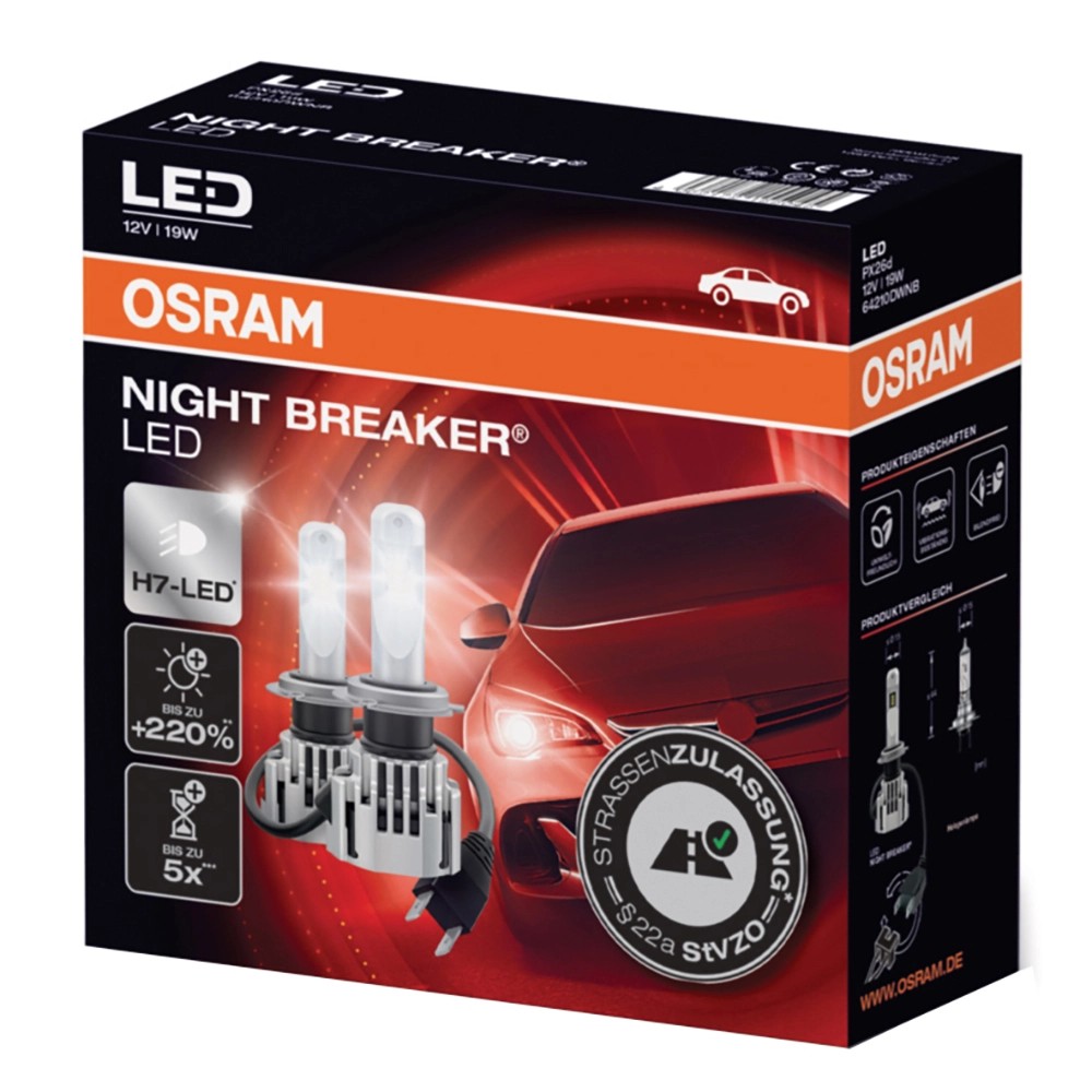Osram LED-Fahrzeuglampe H7 Night Breaker kaufen bei OBI