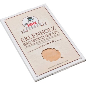 Mr. BBQ Räucherpapier Wood Wrap Erle, Grillzubehör für feines Raucharoma beim Grillen.