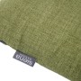 Siena Garden Banksitzkissen Comfort, 140x44x7 cm, Olive. Bequemes Kissen mit Bindebändern.
