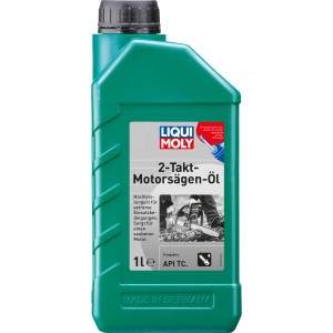 Liqui Moly 2-Takt Motorsägen-Öl 1 l im grünen Kanister. Öl für Motorsägen.