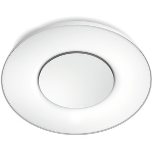 Weiße Philips Hue LED Deckenleuchte Still mit Dimmer für warmweißes bis kaltweißes Licht.