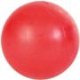 Roter Jollypaw Ball aus Naturgummi, ø 7 cm, für Hunde. Apportierspielzeug zur Förderung des Spieltriebs.