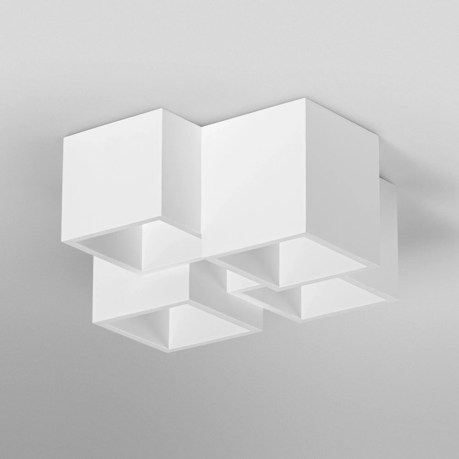 Weiße Ledvance Smart+ WiFi Deckenleuchte Decor Swan, 12 cm, im modernen Design.