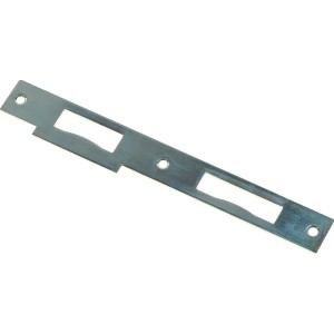 Abus Schließblech SB DT für Doppeltüren, Stahl blau verzinkt.