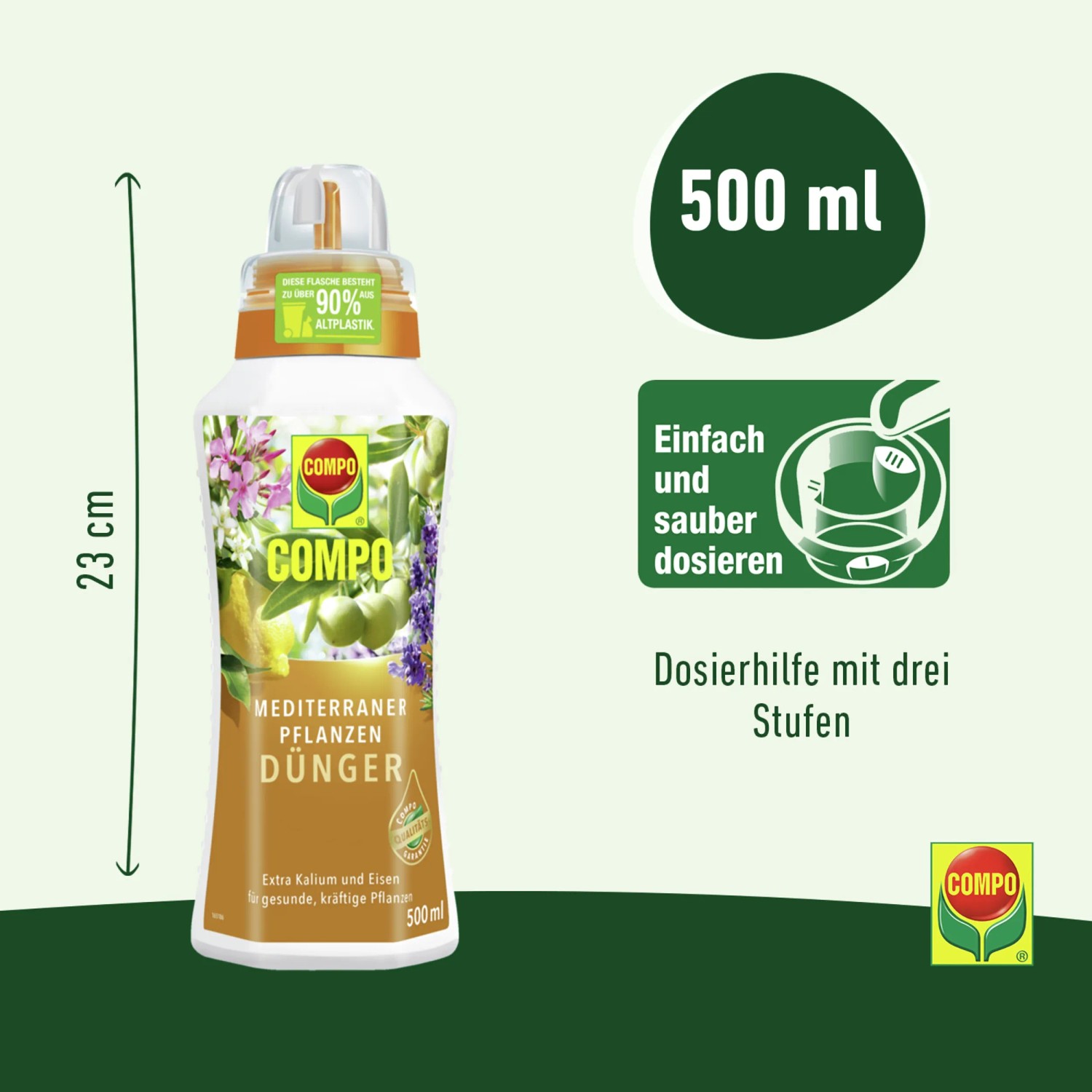 Compo Bio-Pflanzendnger Mediterran 500 ml kaufen bei OBI