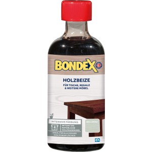 Flasche Bondex Holzbeize Hellgrau 250ml für Möbel & Innentüren.