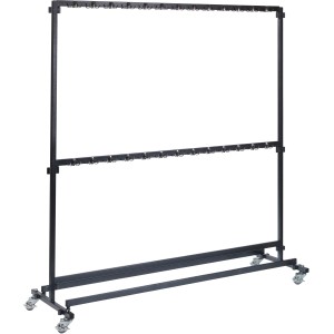 Veba Garderobenständer Groß mit 104 Haken, fahrbar und zerlegbar.