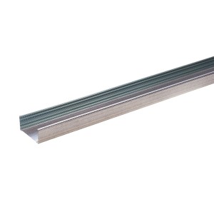 Knauf CW-dB Ständerprofil, 50x100x2600 mm, für Schallschutz-Trockenbauwände.