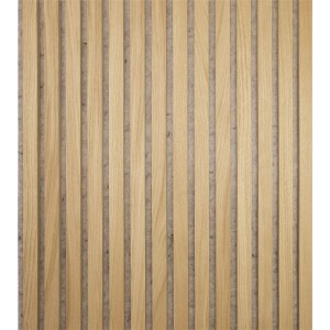 Kosche Akustikpaneel Eiche, 240x56cm, mit Holzfurnier für Wand- und Deckenverkleidung.