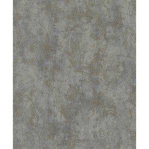 Vliestapete Nabucco in Platin mit Putzstruktur im Vintage-Look.