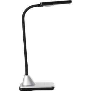Schwarze LED-Tischlampe Joscha mit Touch-Funktion, 5W, für den Schreibtisch.