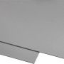 Graue Kunststoffplatte Guttagliss Hobbycolor, 50x25cm, ideal für Bastelarbeiten und Modellbau.