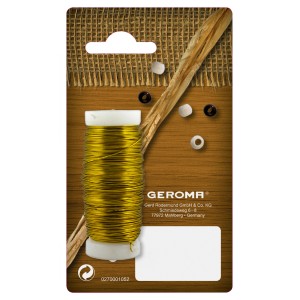 Binde-Draht 0,35 mm Gold 50 g