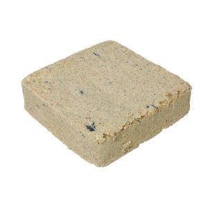 Dobar Energieblock Erdnuss, 300g, für Wildvögel. Quadratischer Futterblock mit Erdnüssen.