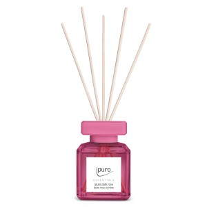 Ipuro Raumduft Dark Rose, 100 ml, mit Duftstäbchen für ein blumiges Dufterlebnis.