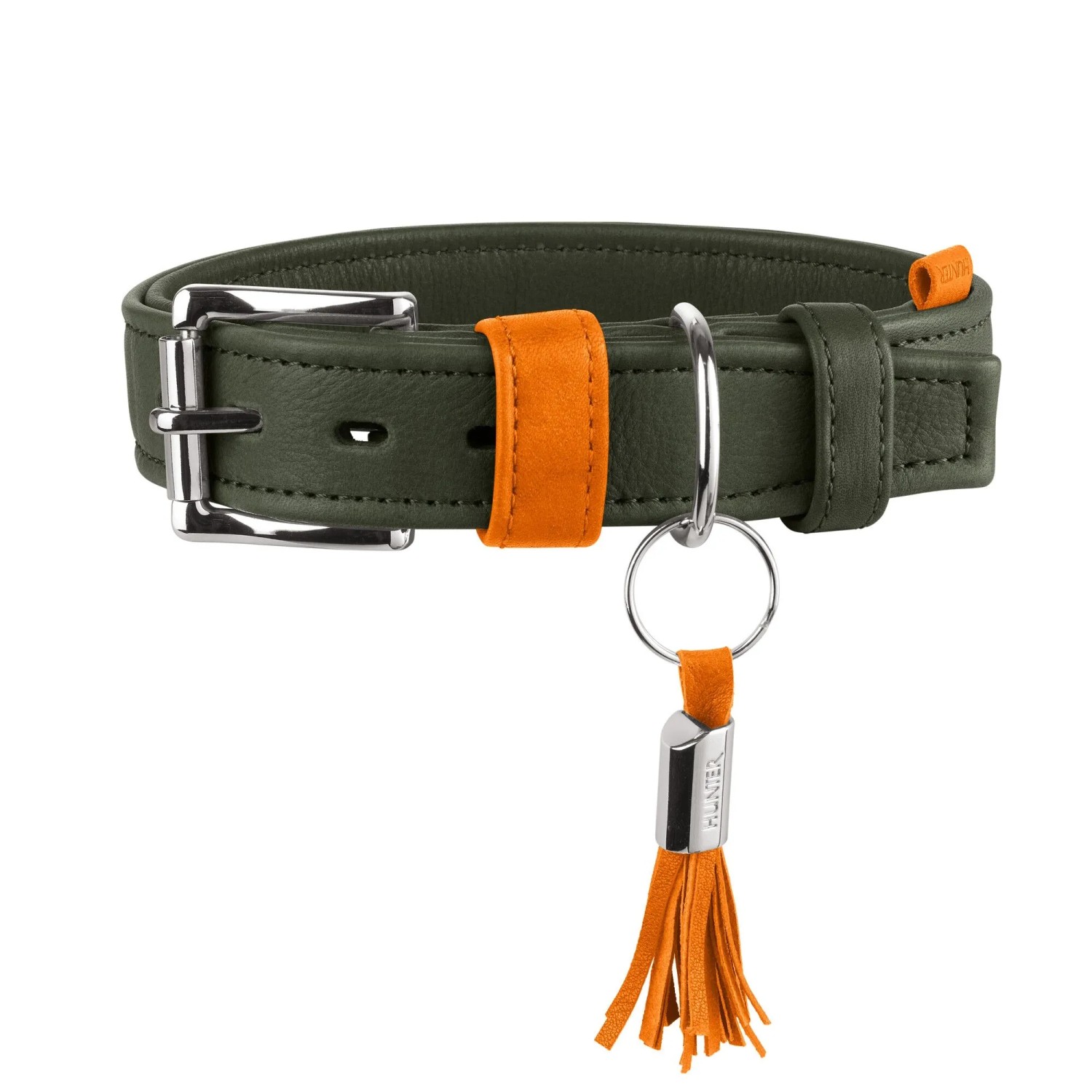 Hunter Halsband Portofino Gr. M 55 cm Oliv/Orange kaufen bei OBI