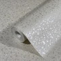 Glööckler Vliestapete Imperial Uni in Pearl-Beige mit geometrischen Formen.