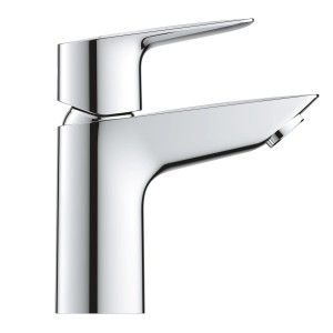 Grohe QuickFix Waschtischarmatur Start Edge S, Chrom, mit Energiesparfunktion.