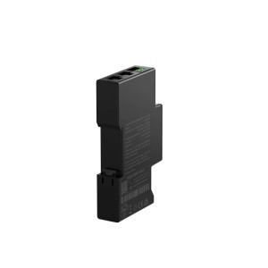 Anker Solix Smart Meter Gen 2, dreiphasig, schwarz, mit Anschlüssen. Ideal für Balkonkraftwerke und Energiemanagement.