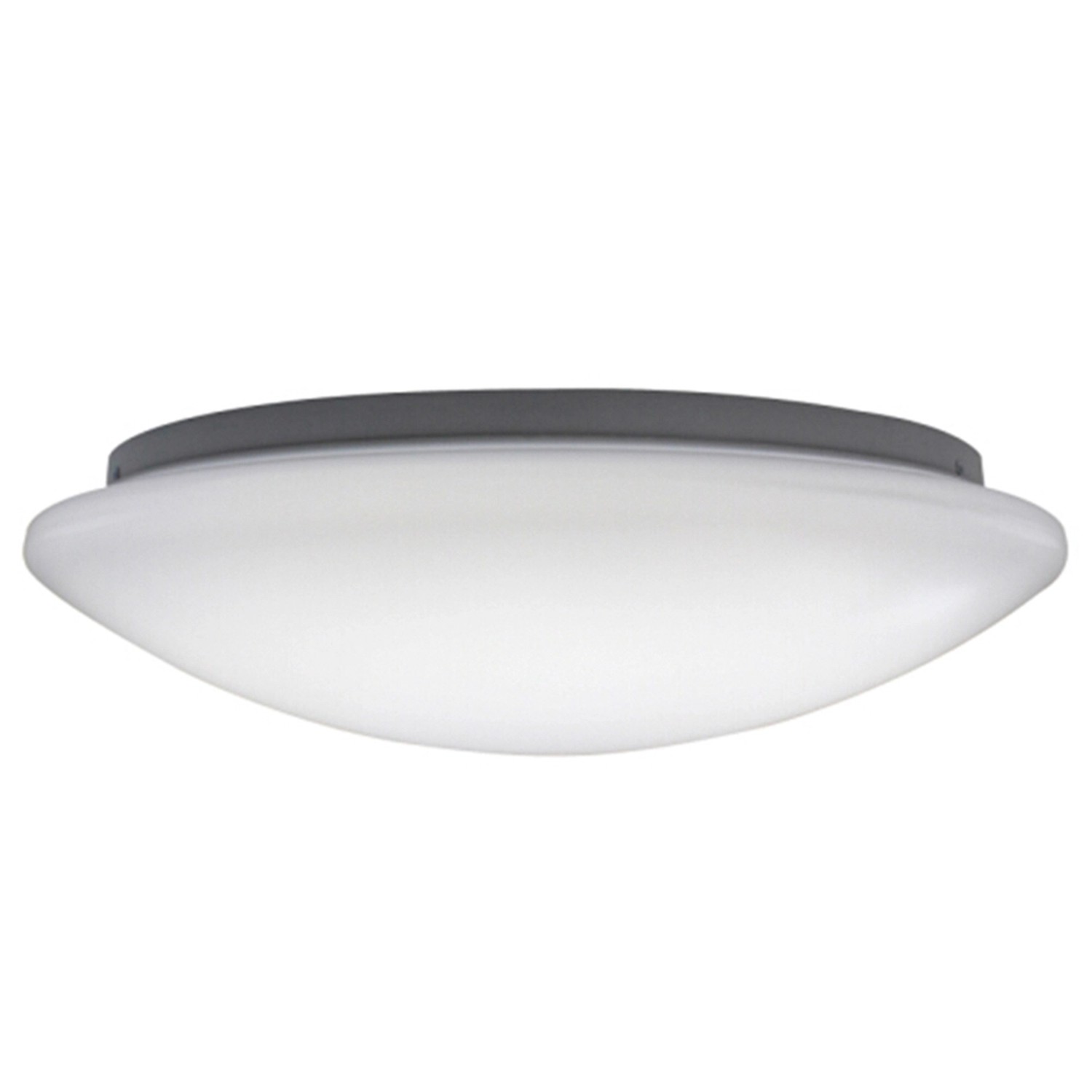 Weiße LED-Deckenleuchte Putz, Ø 27 cm, für Innenräume. Zeitloses Design für angenehmes Licht.