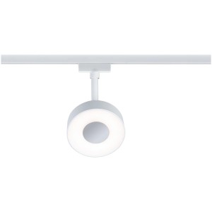 Weißer Paulmann Urail LED Schienenspot Circle mit 3-Step-Dim Funktion für Schienensysteme.