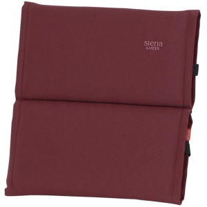 Siena Garden Sitzkissen Stella 48 cm x 48 cm x 6 cm Rosa