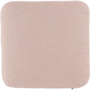 Sitzkissen Redcliffe für Gartensofa, rot-weiß kariert, aus Polyester.