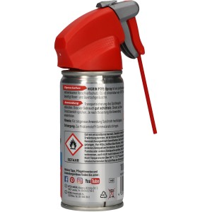 Nigrin PTFE-Spray 100ml: Schmiermittel für Lack- und Karosseriereparatur, rote Sprühdose.
