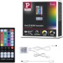 Paulmann MaxLED RGBW Controller 144W mit Fernbedienung und Zubehör.
