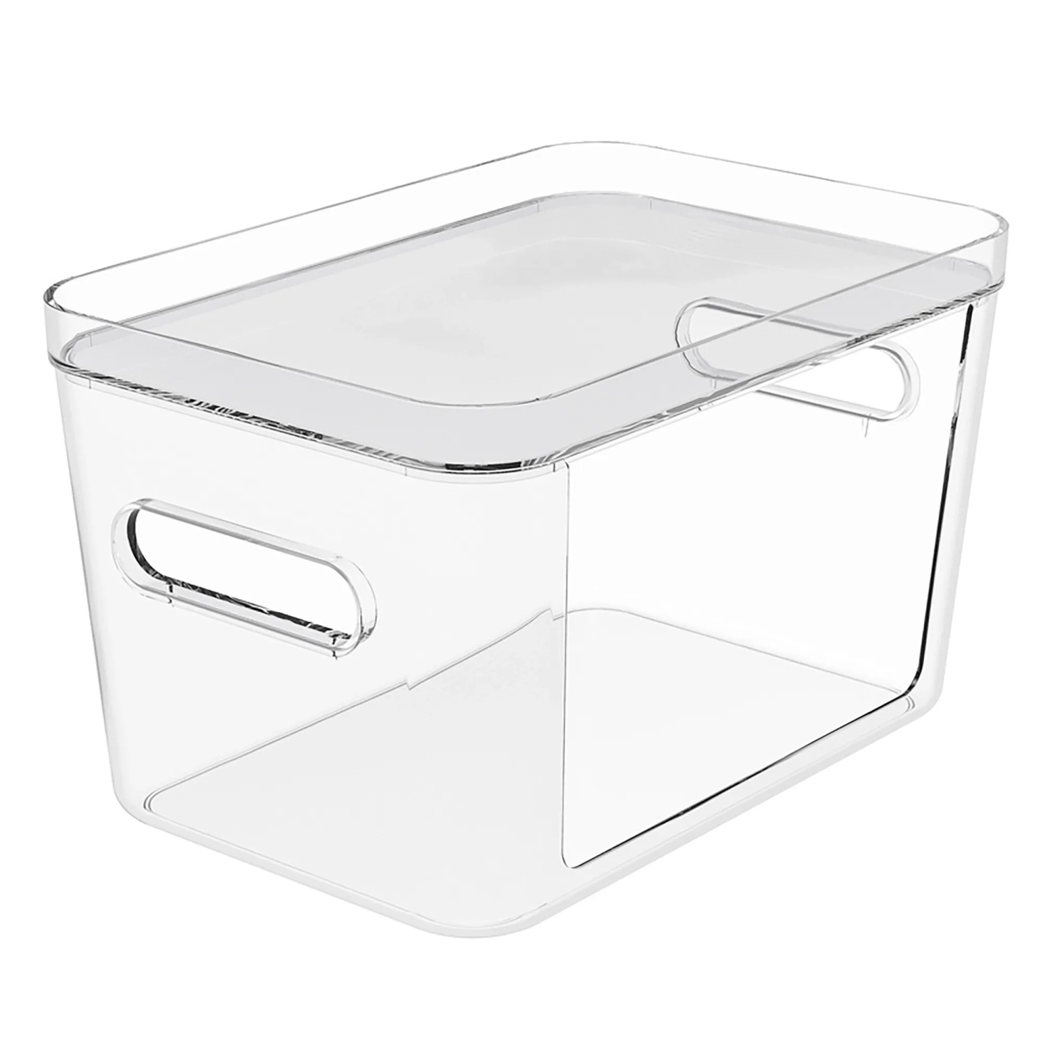 Transparente SmartStore Compact Access Aufbewahrungsbox mit Deckel.