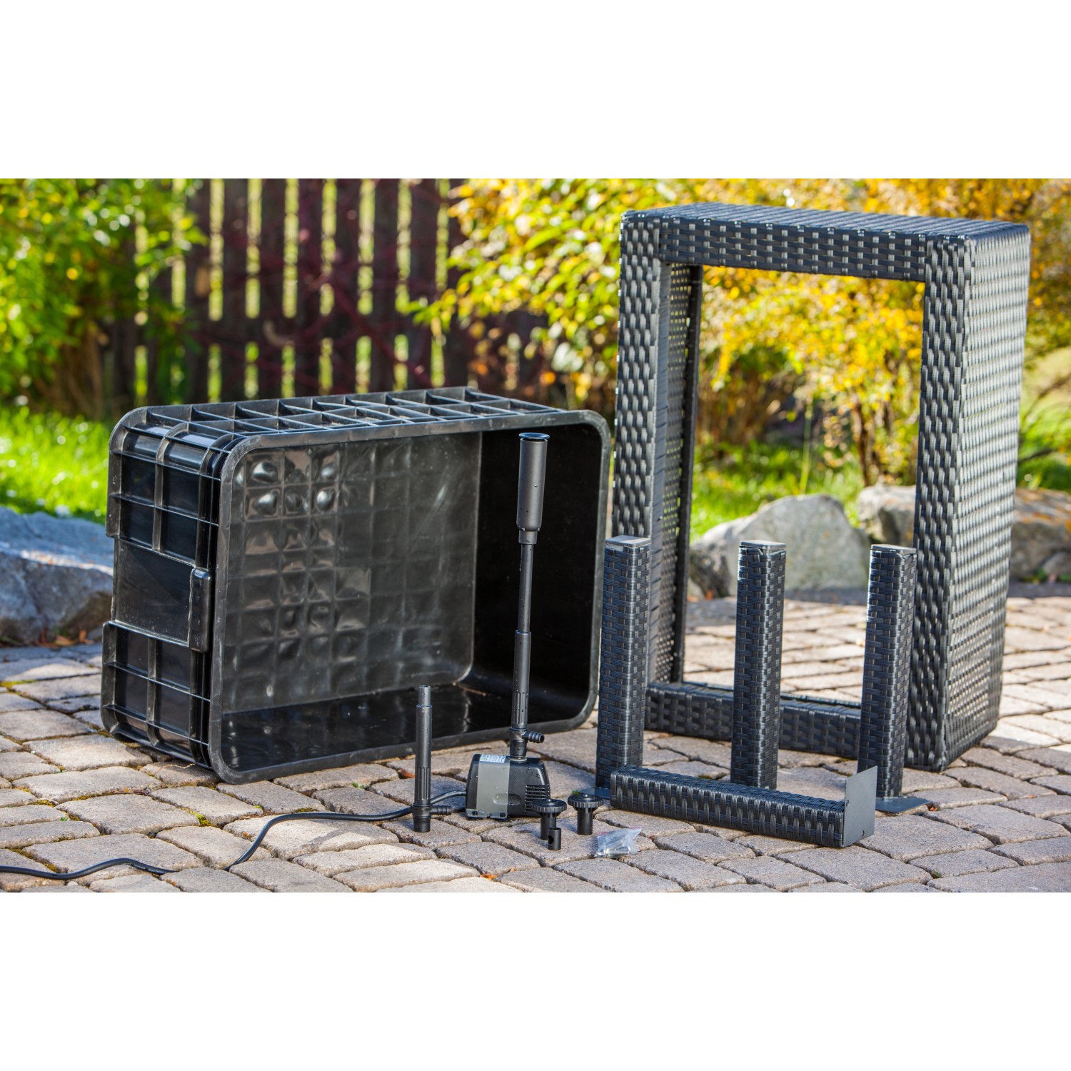 HochteichKomplettset Rattan kaufen bei OBI