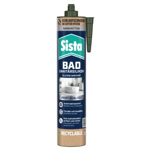 Sista Sanitär-Silikon für Bad & Küche Manhattan 280 ml