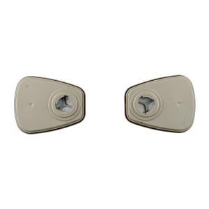 3M Filter 6059 ABEK1, 1 Paar, für Atemschutzmasken, zum Schutz vor Dämpfen und Gasen.