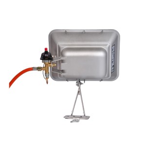 Firefix Gas-Heizstrahler Comfort 4,4 kW Schwarz