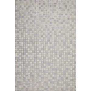 Andiamo PVC-Belag Mosaikoptik Artifact 200 cm Grau-Silber Meterware