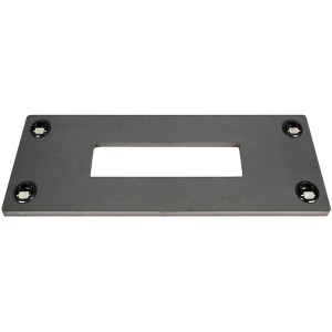 Pflanzwerk® Pflanzenroller, ultraflach, 80x28 cm, mit Rollen. Ideal für Pflanzkübel, bis 120 kg belastbar.