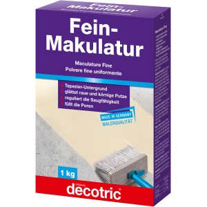 Decotric Fein-Makulatur 1 kg