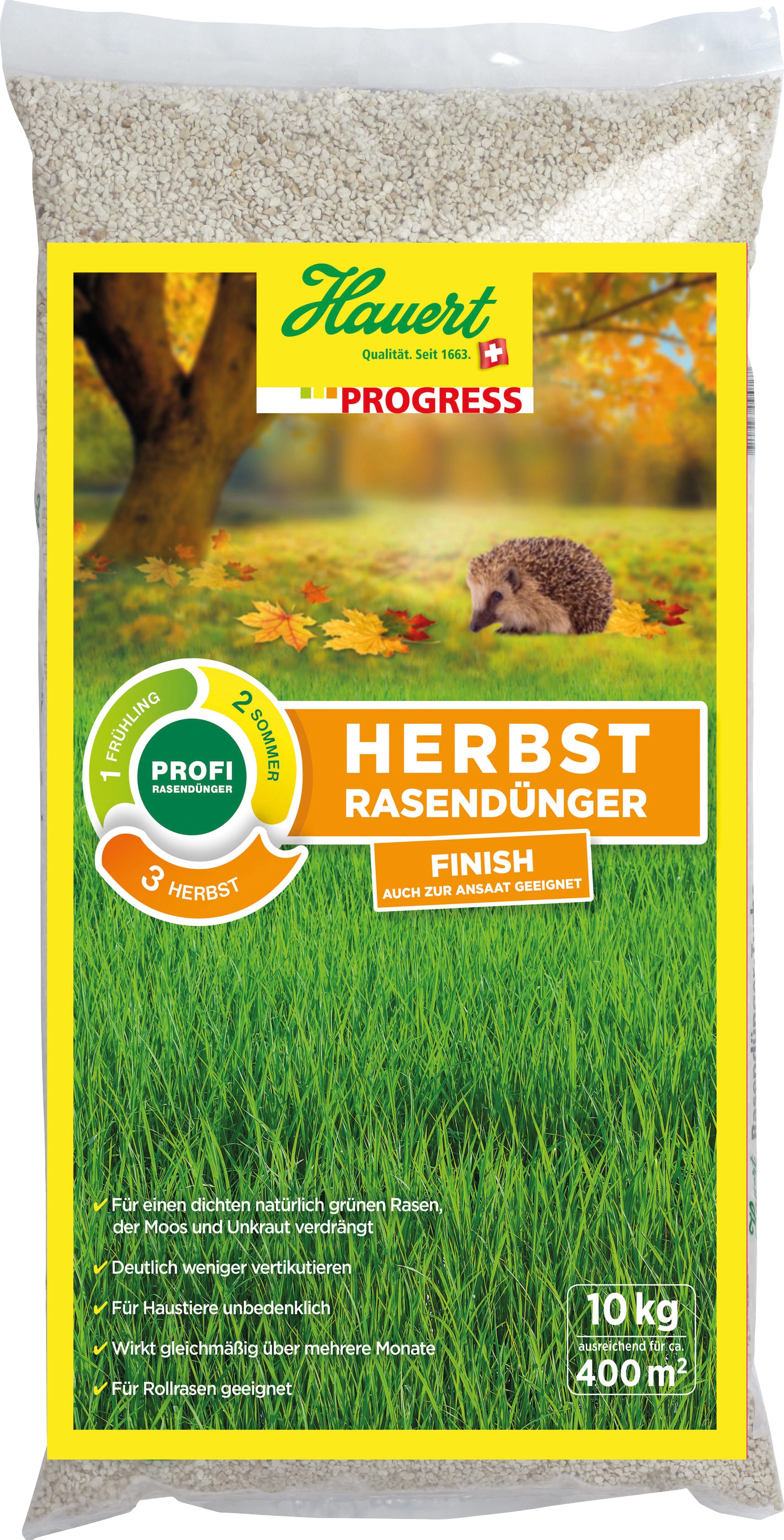 Hauert Progress HerbstRasendünger 10 kg kaufen bei OBI