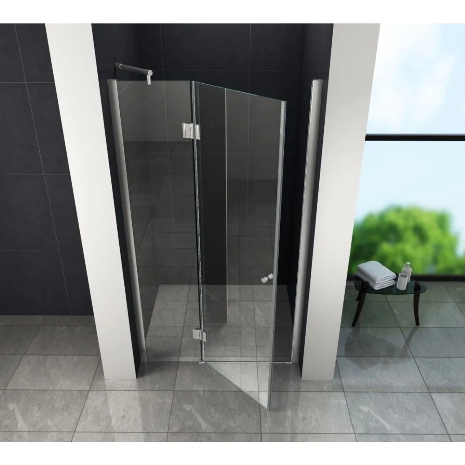 Glasdeals Nischentür ENTRARO 130 x 195 cm 3332_3
