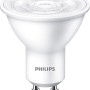 Philips LED GU10 Leuchtmittel, 4,7W, Warmweiß, 380lm. Energiesparende LED Lampe für Wohnräume.