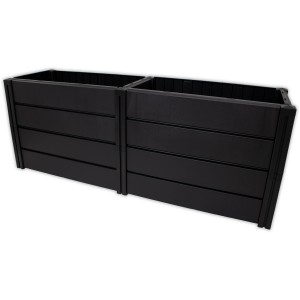 KHW Hochbeet Demeter Anthrazit XL schmal 392 l