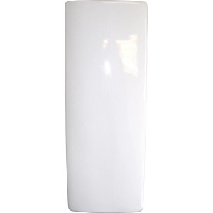 Metrox Keramikverdunster Flach Creme-Weiß