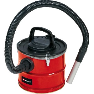 Einhell Aschesauger TC-AV 1718 D, 1200W, rot, mit Saugschlauch und Tragegriff.