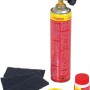 Rothenberger Lötbrenner-Komplettset 1800 mit Brenner, Gas, Vlies, Lot und Paste.