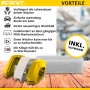 ADAC EcoCut Scheibenwischer-Schneider mit Schwamm zum Nachschneiden für klare Sicht
