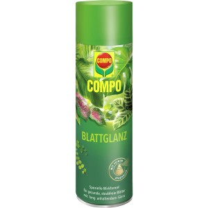 Compo Blattglanz 300ml für glänzende, staubfreie Blätter und gesunde Pflanzen.
